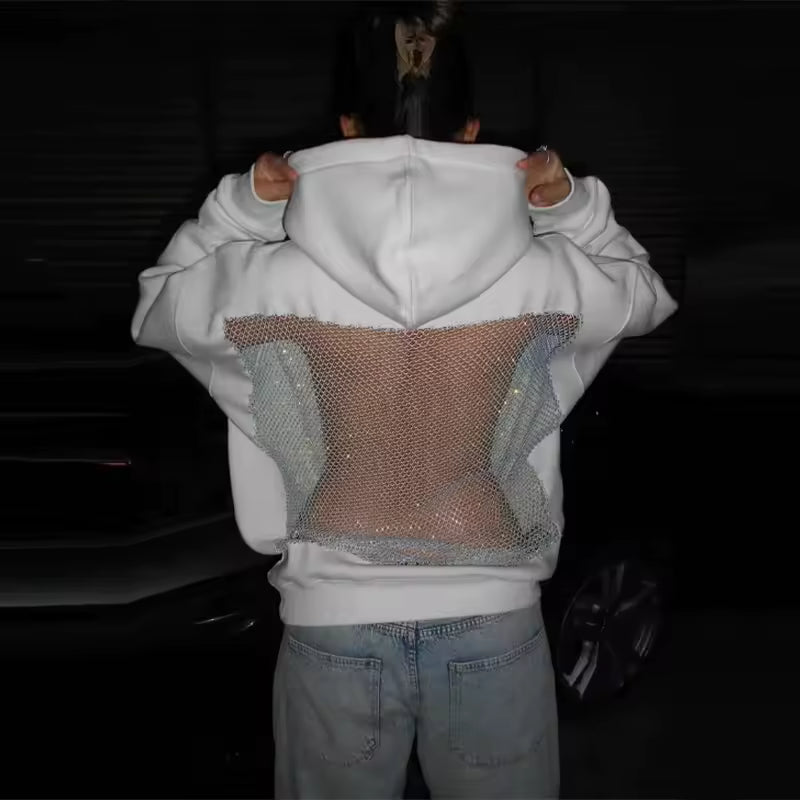Mesh Hoodie